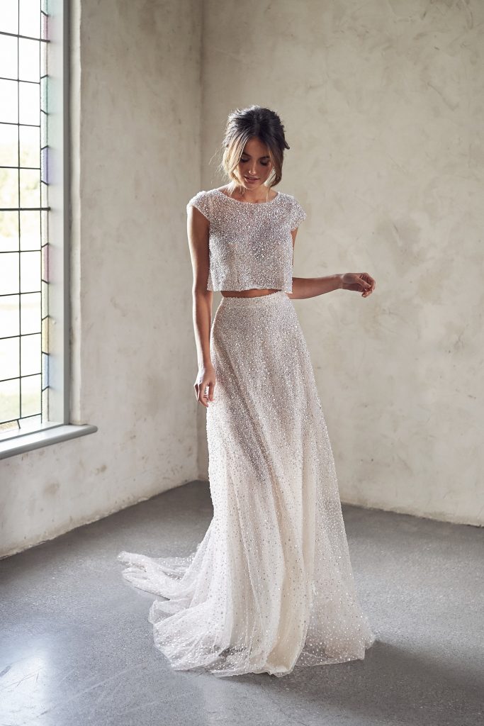 Two-piece Wedding Dress